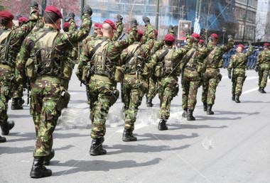 Soldiers on Parade